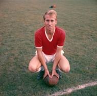 Sir Bobby Charlton scored two in the final aginst Benfica
